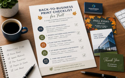 Back-to-Business Print Checklist for Fall