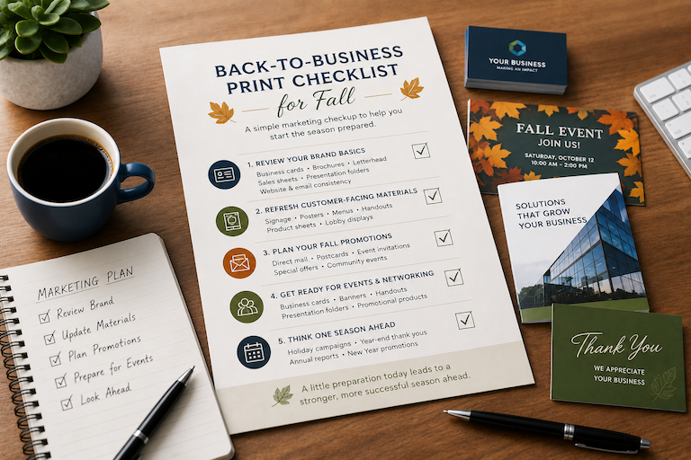 Back-to-Business Print Checklist for Fall