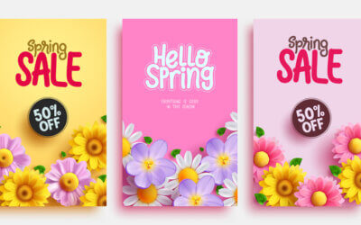 Get Business Blooming with 4 Spring Print Marketing Themes
