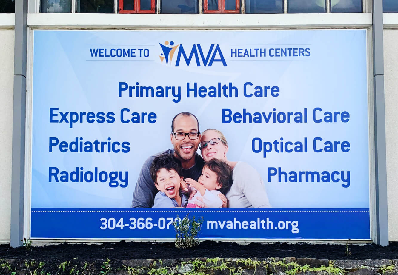 MVA Health Sign