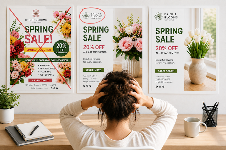 Are You Overthinking Your Print Design? Probably.