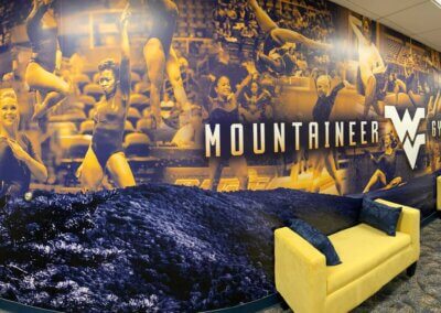 WV Gymnastics Wall Wrap